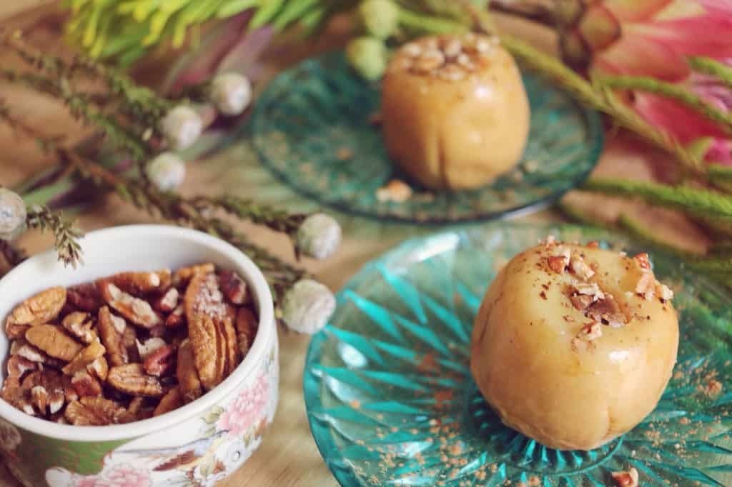 Byrd and Bean Baked Apples